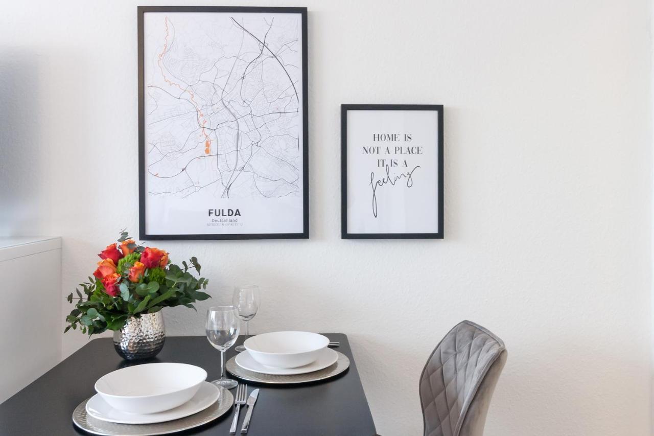 Modernes Apartment Liobablick Nr1 Fewo Fulda Petersberg Petersberg  ภายนอก รูปภาพ